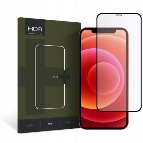 SZKŁO HARTOWANE HOFI FULL PRO+ IPHONE 12/12 PRO BLACK Hofi