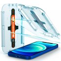 SZKŁO HARTOWANE SPIGEN GLAS.TR "EZ FIT" 2-PACK IPHONE 12 / 12 PRO CLEAR Spigen