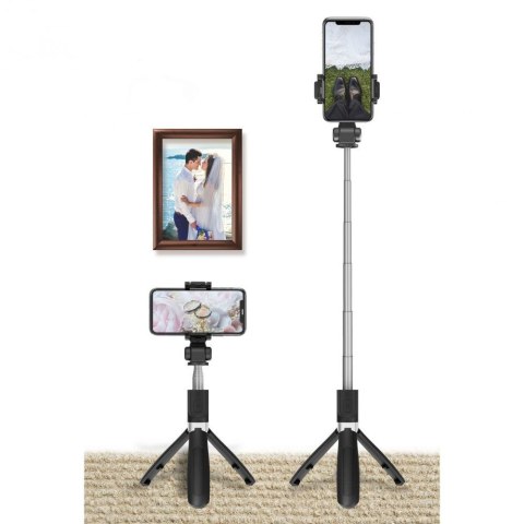 TECH-PROTECT L01S BLUETOOTH SELFIE STICK TRIPOD BLACK Tech-Protect