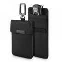 KLATKA FARADAYA SPIGEN POUCH KEYLESS RFID SIGNAL BLOCKER BLACK Spigen