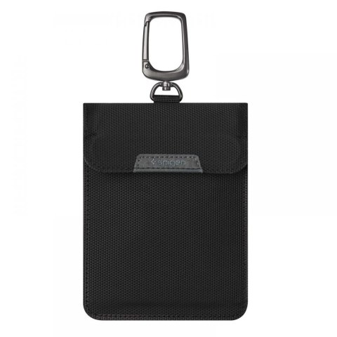 KLATKA FARADAYA SPIGEN POUCH KEYLESS RFID SIGNAL BLOCKER BLACK Spigen