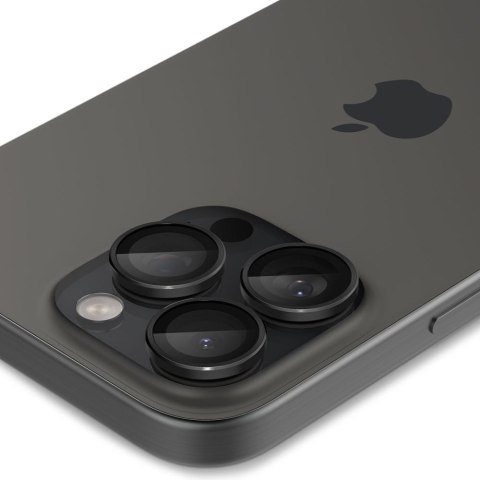 OSŁONA APARATU SPIGEN OPTIK PRO GLAS.TR "EZ FIT" CAMERA PROTECTOR 2-PACK IPHONE 14 PRO / MAX / 15 PRO / MAX / 16 PRO / MAX / 17  Spigen
