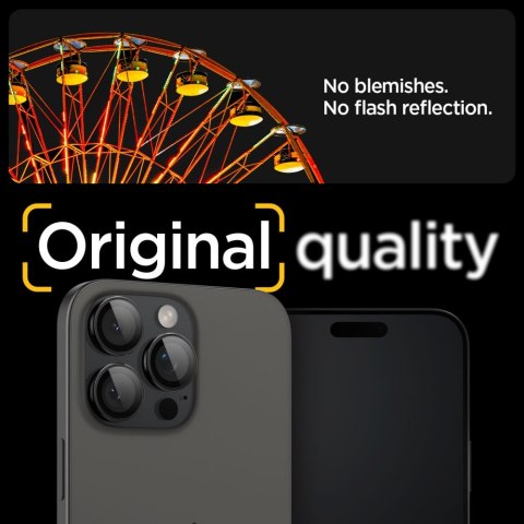 OSŁONA APARATU SPIGEN OPTIK PRO GLAS.TR "EZ FIT" CAMERA PROTECTOR 2-PACK IPHONE 14 PRO / MAX / 15 PRO / MAX / 16 PRO / MAX / 17  Spigen