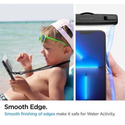 SPIGEN A601 UNIVERSAL WATERPROOF CASE CRYSTAL CLEAR Spigen