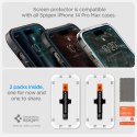 SZKŁO HARTOWANE SPIGEN GLAS.TR "EZ FIT" 2-PACK IPHONE 14 PRO CLEAR Spigen