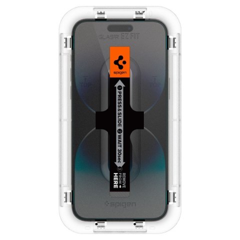 SZKŁO HARTOWANE SPIGEN GLAS.TR "EZ FIT" 2-PACK IPHONE 14 PRO MAX CLEAR Spigen