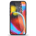 SZKŁO HARTOWANE SPIGEN GLASS FC IPHONE 13 / 13 PRO / 14 / 16E / 17E BLACK Spigen