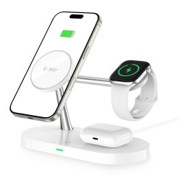 TECH-PROTECT A12 3IN1 MAGNETIC MAGSAFE WIRELESS CHARGER WHITE Tech-Protect