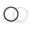 TECH-PROTECT MAGMAT MAGSAFE UNIVERSAL MAGNETIC RING 2-PACK BLACK & SILVER Tech-Protect