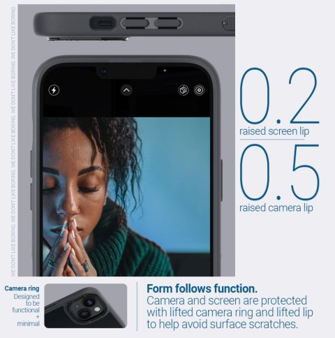 CASEOLOGY SKYFALL IPHONE 14 PLUS / 15 PLUS MATTE BLACK Spigen