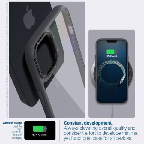 CASEOLOGY SKYFALL IPHONE 14 PLUS / 15 PLUS MATTE BLACK Spigen