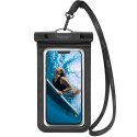 SPIGEN A601 UNIVERSAL WATERPROOF CASE 2-PACK BLACK Spigen