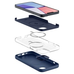 SPIGEN SILICONE FIT MAG MAGSAFE IPHONE 14 PLUS / 15 PLUS NAVY BLUE Spigen