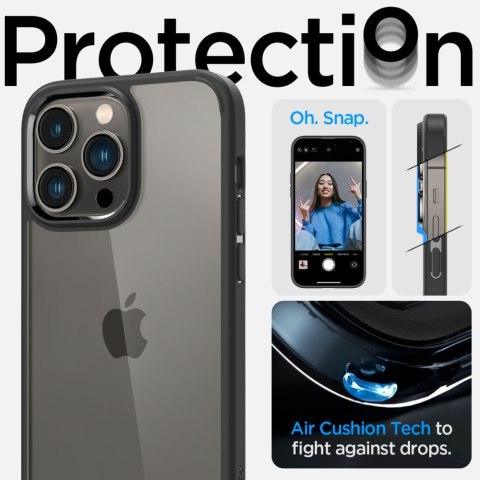 SPIGEN ULTRA HYBRID IPHONE 14 PRO MATTE BLACK Spigen