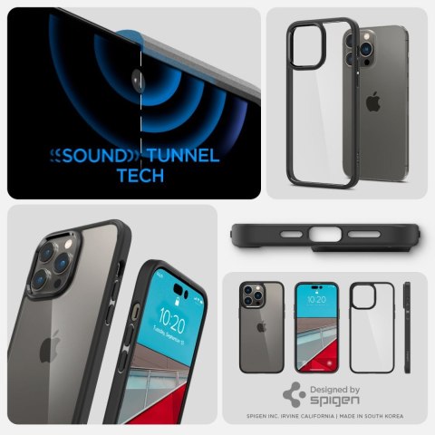 SPIGEN ULTRA HYBRID IPHONE 14 PRO MATTE BLACK Spigen