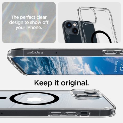 SPIGEN ULTRA HYBRID MAG MAGSAFE IPHONE 14 PLUS / 15 PLUS BLACK Spigen