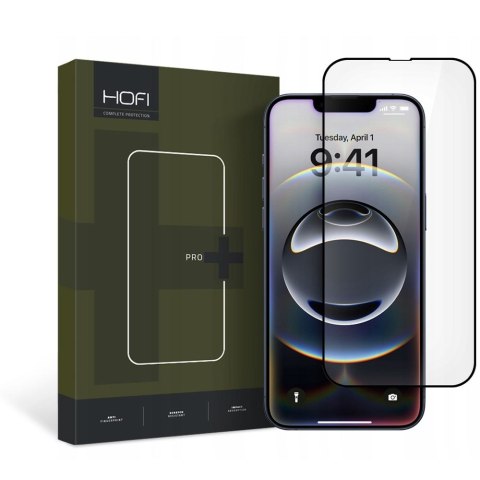 SZKŁO HARTOWANE HOFI GLASS PRO+ IPHONE 13 / 13 PRO / 14 / 16E / 17E BLACK Hofi