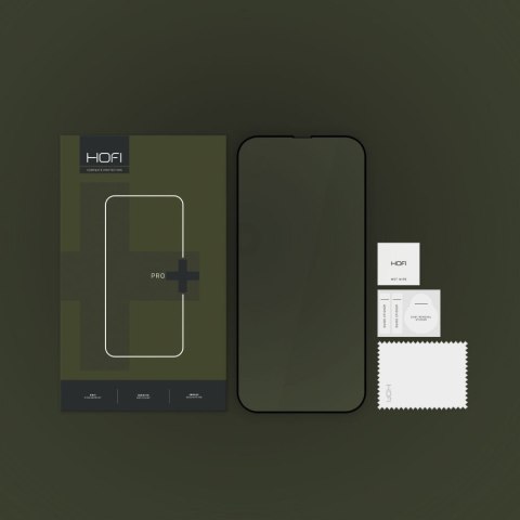 SZKŁO HARTOWANE HOFI GLASS PRO+ IPHONE 13 / 13 PRO / 14 / 16E / 17E BLACK Hofi