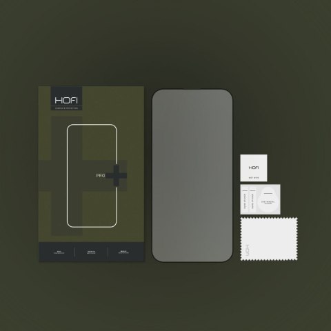 SZKŁO HARTOWANE HOFI GLASS PRO+ IPHONE 14 PRO MAX BLACK Hofi