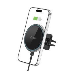 TECH-PROTECT A2 MAGNETIC MAGSAFE VENT CAR MOUNT WIRELESS CHARGER 15W BLACK Tech-Protect