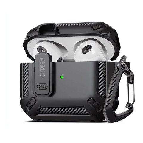 TECH-PROTECT X-CARBO APPLE AIRPODS PRO 1 / 2 BLACK Tech-Protect