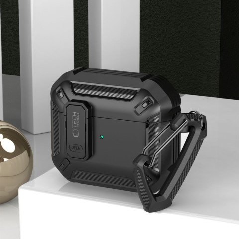 TECH-PROTECT X-CARBO APPLE AIRPODS PRO 1 / 2 BLACK Tech-Protect