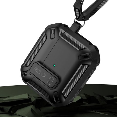 TECH-PROTECT X-CARBO APPLE AIRPODS PRO 1 / 2 BLACK Tech-Protect