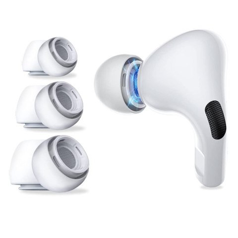 TECH-PROTECT EAR TIPS 3-PACK APPLE AIRPODS PRO 1 / 2 WHITE Tech-Protect