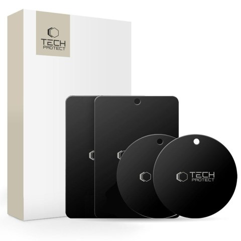 TECH-PROTECT METALPLATE MAGNETIC CAR MOUNT 4-PACK BLACK Tech-Protect