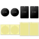 TECH-PROTECT METALPLATE MAGNETIC CAR MOUNT 4-PACK BLACK Tech-Protect