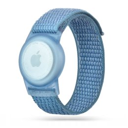 TECH-PROTECT NYLON FOR KIDS APPLE AIRTAG 1 / 2 BLUE Tech-Protect