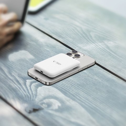 TECH-PROTECT PB10 LIFEMAG MAGSAFE POWER BANK 5000MAH WHITE Tech-Protect