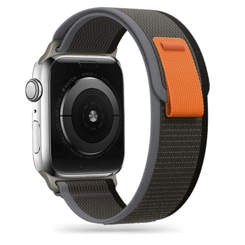 TECH-PROTECT NYLON APPLE WATCH 8 / 9 / 10 / 11 / SE / ULTRA (44 / 45 / 46 / 49 MM) BLACK/ORANGE Tech-Protect