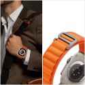 TECH-PROTECT NYLON PRO APPLE WATCH 8 / 9 / 10 / 11 / SE / ULTRA (44 / 45 / 46 / 49 MM) BLACK/ORANGE Tech-Protect