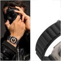 TECH-PROTECT NYLON PRO APPLE WATCH 8 / 9 / 10 / 11 / SE / ULTRA (44 / 45 / 46 / 49 MM) BLACK/ORANGE Tech-Protect