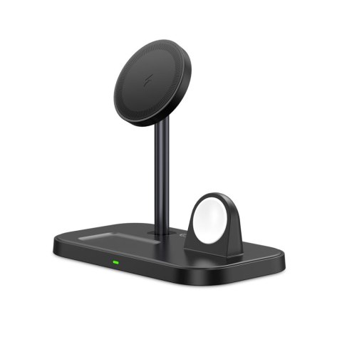 TECH-PROTECT QI15W-A22 3IN1 MAGNETIC MAGSAFE WIRELESS CHARGER BLACK Tech-Protect