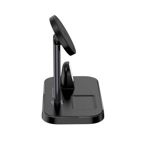 TECH-PROTECT QI15W-A22 3IN1 MAGNETIC MAGSAFE WIRELESS CHARGER BLACK Tech-Protect