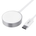 TECH-PROTECT ULTRABOOST MAGNETIC CHARGING TYPE-C CABLE 120CM APPLE WATCH WHITE Tech-Protect