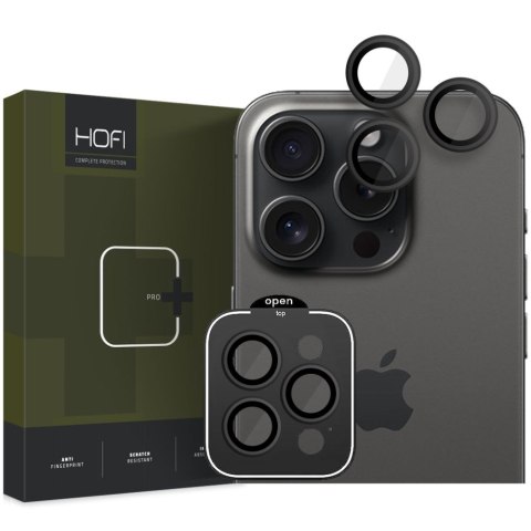 OSŁONA APARATU HOFI CAMRING PRO+ IPHONE 15 PRO / 15 PRO MAX BLACK Hofi