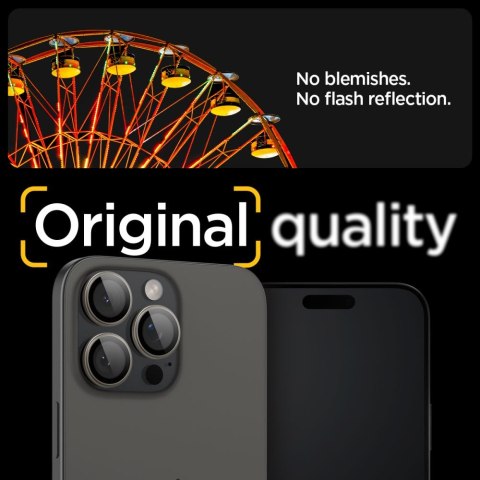 OSŁONA APARATU SPIGEN OPTIK PRO GLAS.TR "EZ FIT" CAMERA PROTECTOR 2-PACK IPHONE 14 PRO / MAX / 15 PRO / MAX / 16 PRO / MAX / 17  Spigen