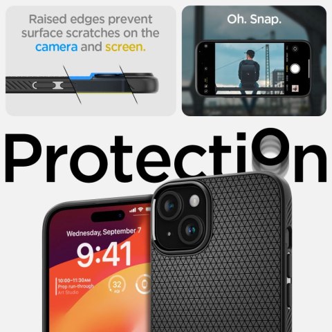 SPIGEN LIQUID AIR IPHONE 15 PLUS MATTE BLACK Spigen