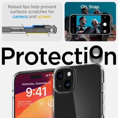 SPIGEN LIQUID CRYSTAL IPHONE 15 PLUS CRYSTAL CLEAR Spigen