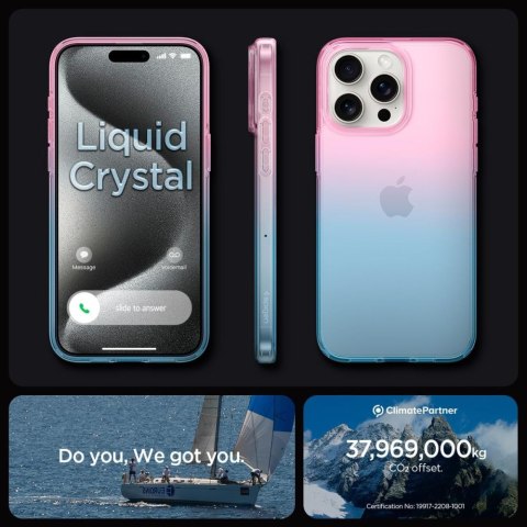 SPIGEN LIQUID CRYSTAL IPHONE 15 PRO GRADATION PINK Spigen