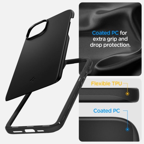 SPIGEN THIN FIT IPHONE 15 BLACK Spigen
