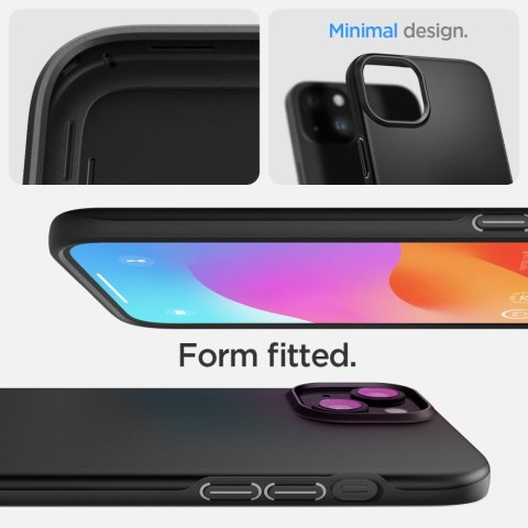 SPIGEN THIN FIT IPHONE 15 PLUS BLACK Spigen