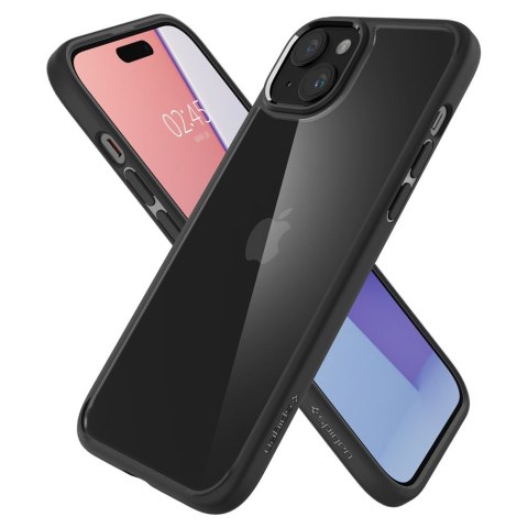 SPIGEN ULTRA HYBRID IPHONE 15 PLUS MATTE BLACK Spigen
