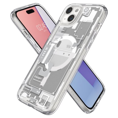 SPIGEN ULTRA HYBRID MAG MAGSAFE IPHONE 15 PLUS ZERO ONE WHITE Spigen