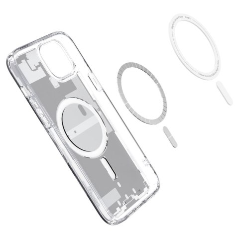 SPIGEN ULTRA HYBRID MAG MAGSAFE IPHONE 15 PLUS ZERO ONE WHITE Spigen