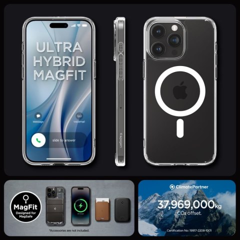 SPIGEN ULTRA HYBRID MAG MAGSAFE IPHONE 15 PRO MAX WHITE Spigen
