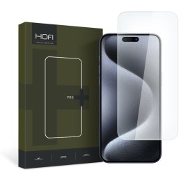 SZKŁO HARTOWANE HOFI GLASS PRO+ IPHONE 15 CLEAR Hofi